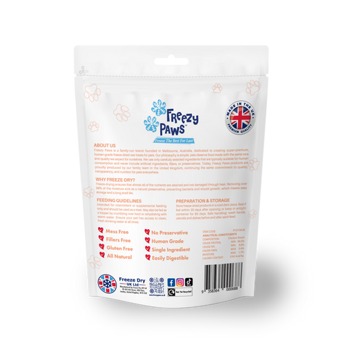 Freeze-Dried Raw Chicken Breast Treats (100g)